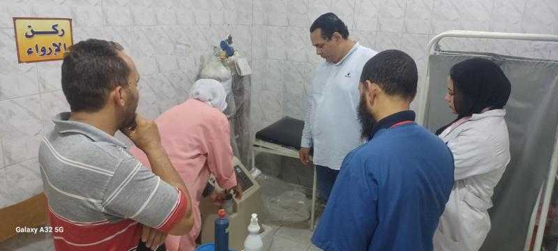 مدير عام الطب الوقائي بصحة الشرقية يتفقد مكاتب ووحدات الرعاية الأولية بالزقازيق والقنايات لمتابعة الخدمة