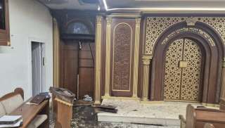 حريق في كنيس الحاخام الأكبر السابق لإسرائيل ‏بالقدس