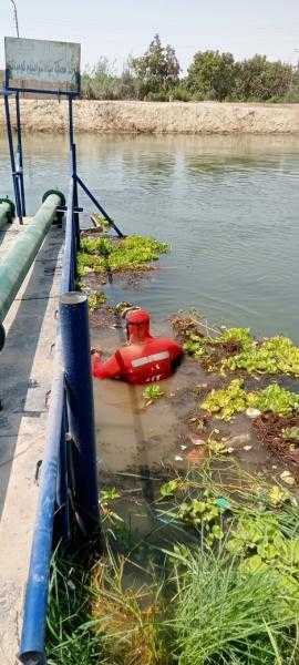 رئيس مياه القناة : إنطلاق أعمال تركيب مأخذ نموذجية للمحطات