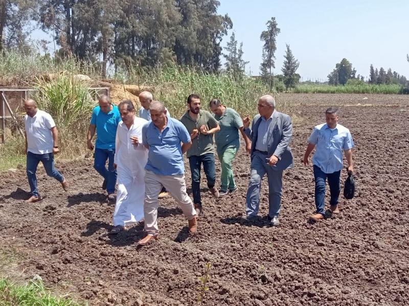 مدير الإصلاح الزراعي يتفقد أعمال وأنشطة الهيئة والجمعيات بمحافظة الدقهلية