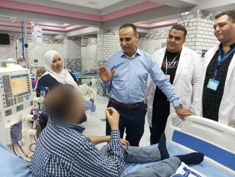 وكيل وزارة الصحة بالشرقية يتفقد الخدمة بمستشفى أبوكبير المركزي