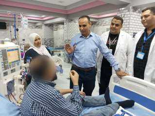 وكيل وزارة الصحة بالشرقية يتفقد الخدمة بمستشفى أبوكبير المركزي