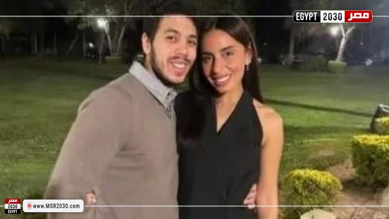 حفيد عادل إمام وخطيبته