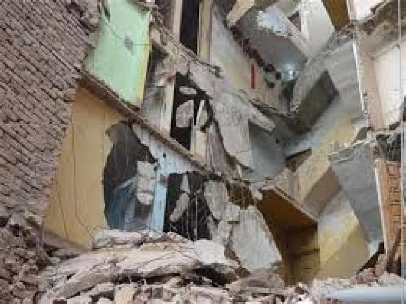 انهيار جزئي داخل عقار في مصر القديمة دون وقوع إصابات