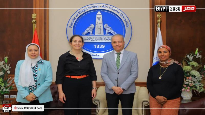 عميد كلية الهندسة بجامعة عين شمس  