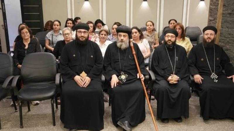 احتفالية خدمة ”القديسة أغاثا لمرضى الأورام” بأبو قرقاص بالعيد التاسع لتأسيسها