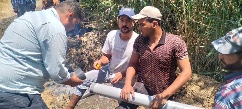 رئيس مياه القناة : تمكنا من إصلاح كسر القنطرة شرق بسبب انهيار جسر المصرف الزراعي