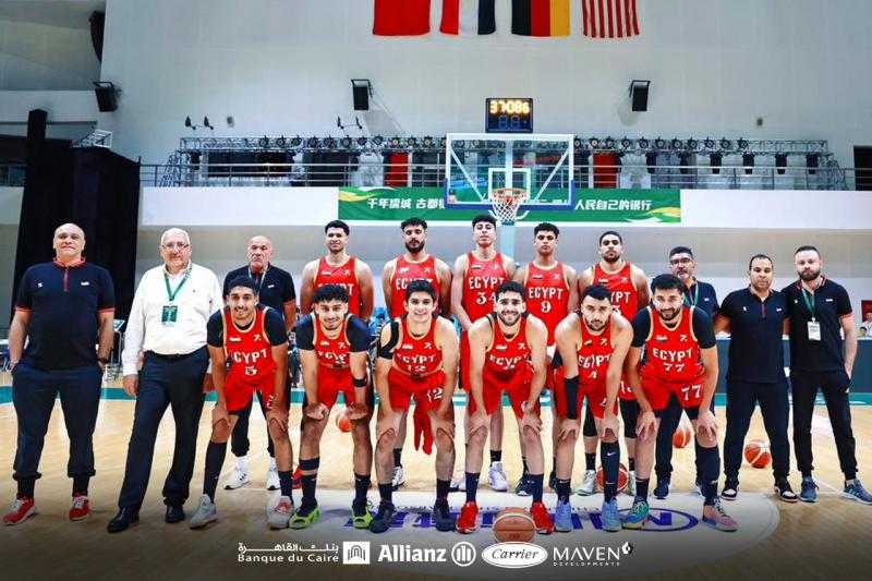منتخب مصر لكرة السلة يفوز على ألمانيا في بطولة التحدي الدولية للشباب