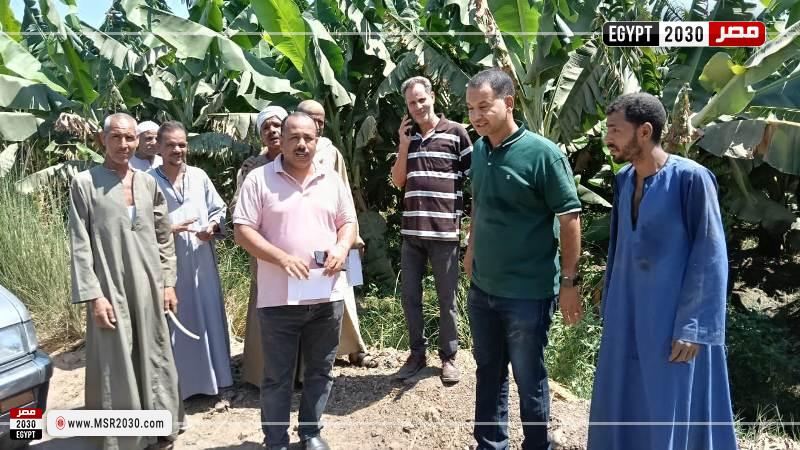 الزراعة تتفقد الأنشطة البحثية والإرشادية بقرى الأقصر