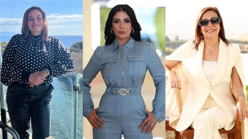 منى زكي وكاملة أبو ذكري 