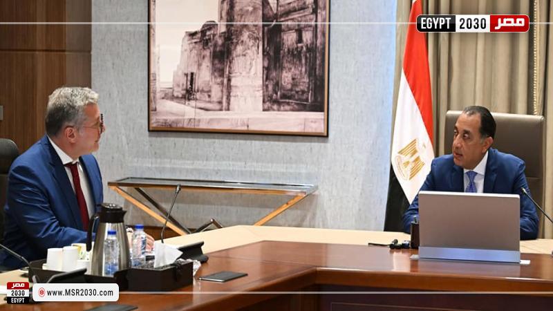 الدكتور مصطفى مدبولي يلتقى وزير البترول والثروة المعدنية