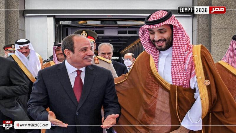 الرئيس السيسي وولي العهد السعودي