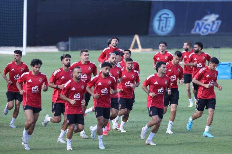 الأهلي يختتم تدريباته استعدادًا لمواجهة إنتر ميامي في افتتاح كأس العالم للأندية
