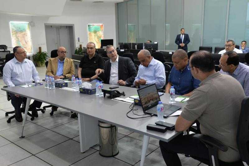 وزيرا البترول والكهرباء يتفقدان مركز التحكم في الشبكة القومية للغاز الطبيعي