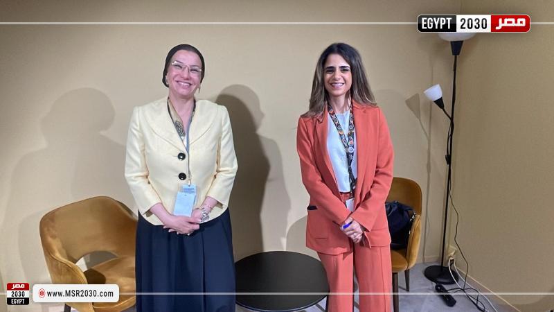 وزيرة البيئة