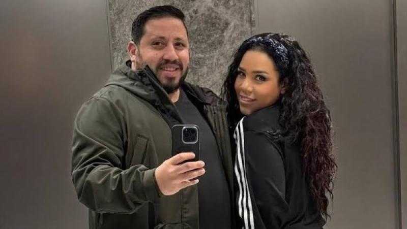 شيماء سيف تظهر مع زوجها محمد كارتر في حفل زفاف منة عدلي القيعي