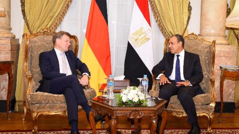وزير الخارجية ونظيره الألماني