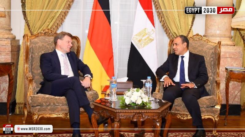 وزير الخارجية ونظيره الألماني