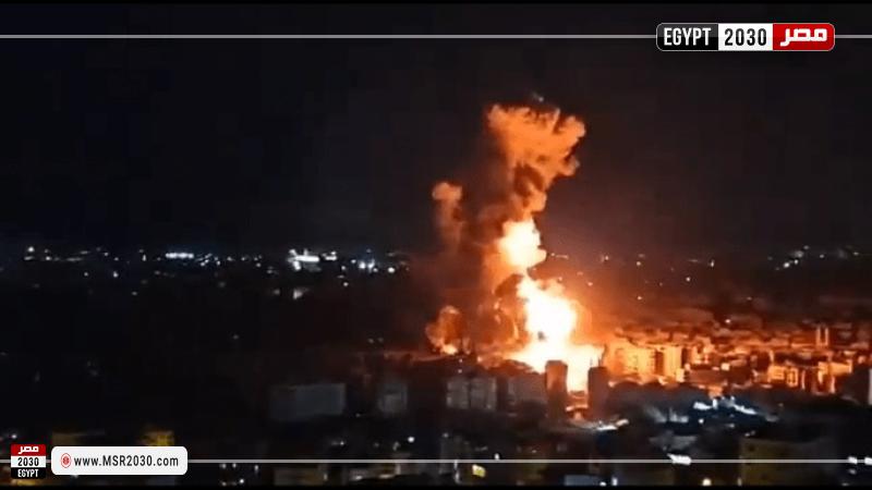 قصف ايران 