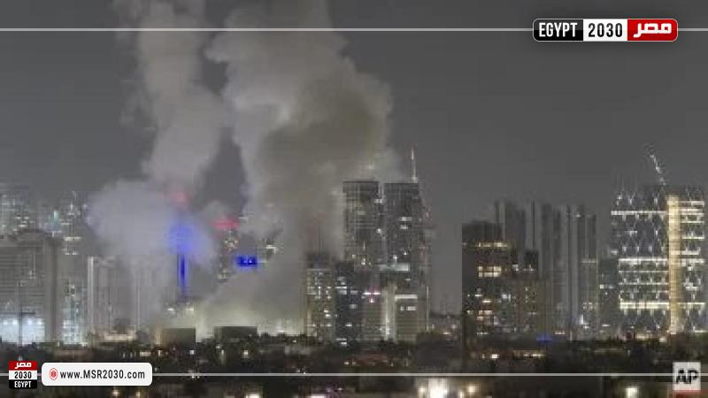 حريق ب تل ابيب 