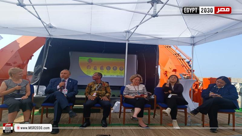 المعهد القومى لعلوم البحار فى تنظيم الفاعلية الخاصة ببناء القدرات ونقل التكنولوجيا لأفريقيا