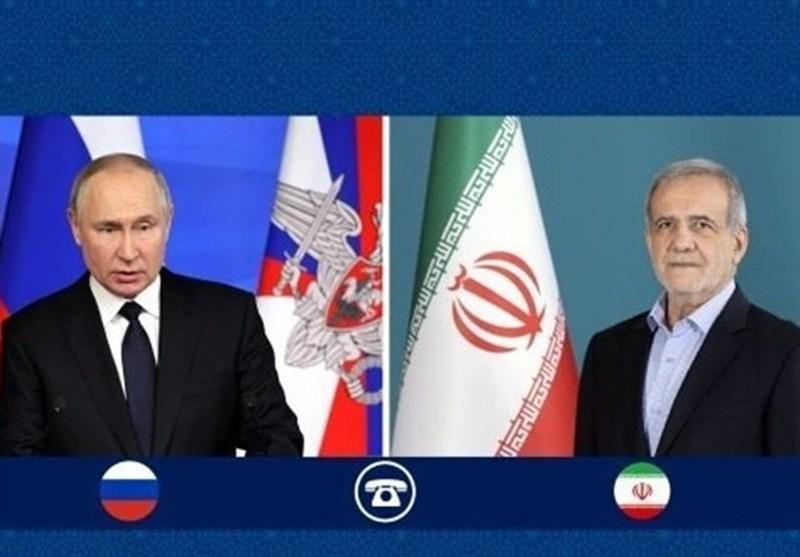 الرئيس الايراني ونظيره الروسي 