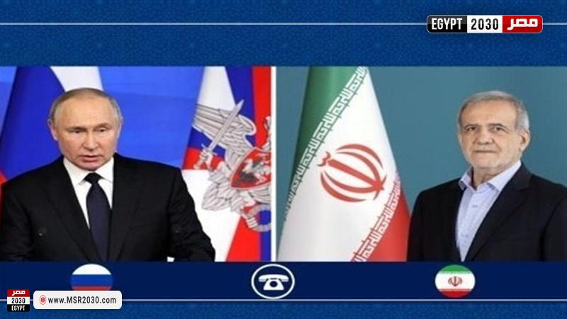 الرئيس الايراني ونظيره الروسي