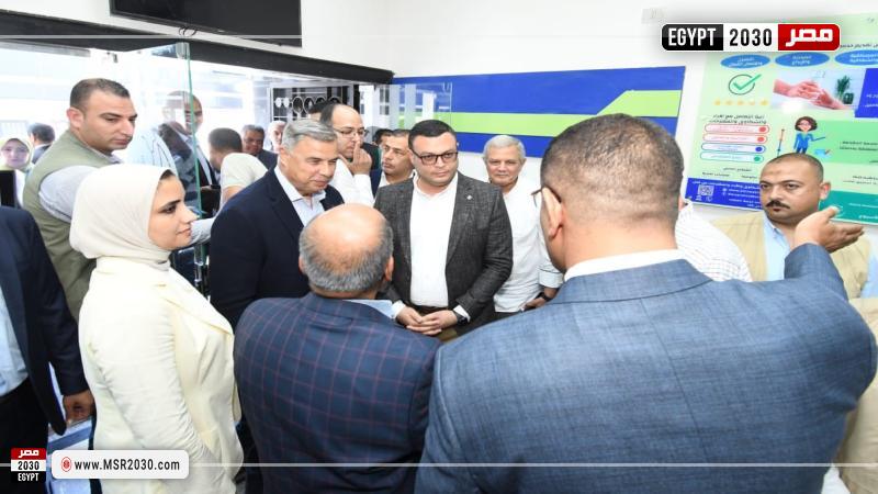 متابعة وزير الإسكان ومحافظ الإسكندرية العمل بمنظومتي مياه الشرب والصرف الصحي