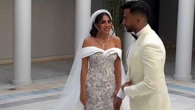 أول تعليق من يوسف حشيش بعد زواجه من منة عدلي القيعي