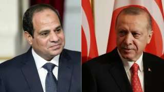 الرئيس السيسي و«أردوغان» يتوافقان على الرفض الكامل لتهجير الفلسطينيين من أرضهم أو تصفية القضية الفلسطينية