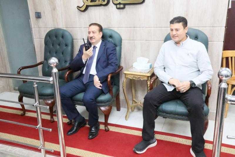 محافظ المنوفية يتابع انطلاق امتحانات الثانوية العامة وانتظام الحالة العامة للجان