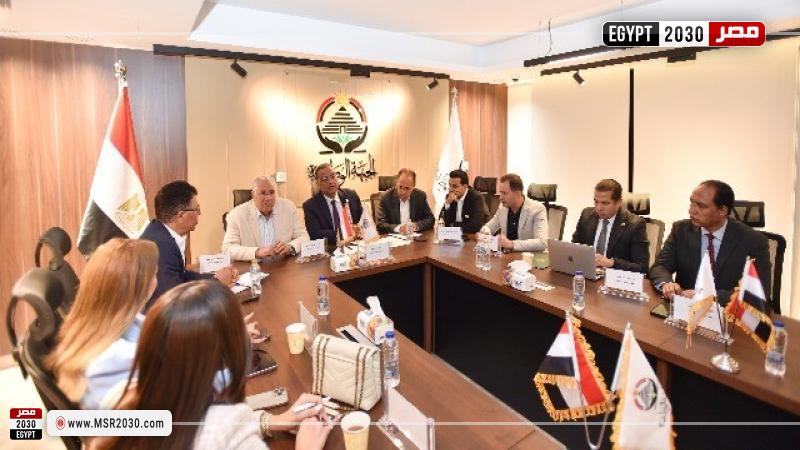 جانب من اجتماع أمانة الإعلام بـ الجبهة الوطنية