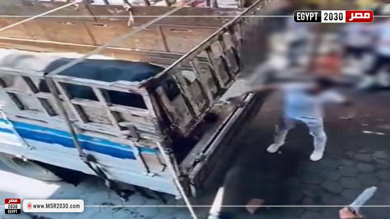 واقعة فيديو ذبح ماشية بطريقة غير قانونية