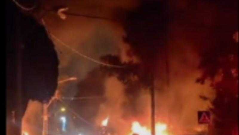 تضرر مبنيين بحيفا وإصابة 4 أشخاص خلال الرد الإيراني
