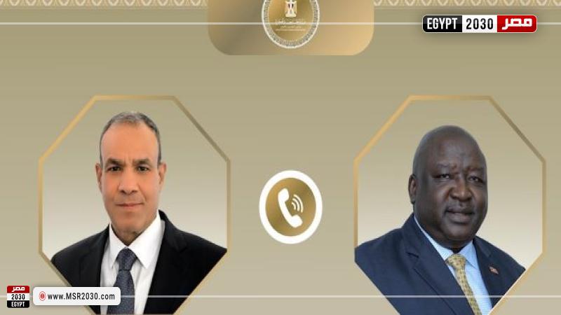 وزير الخارجية ونظيره الأوغندي