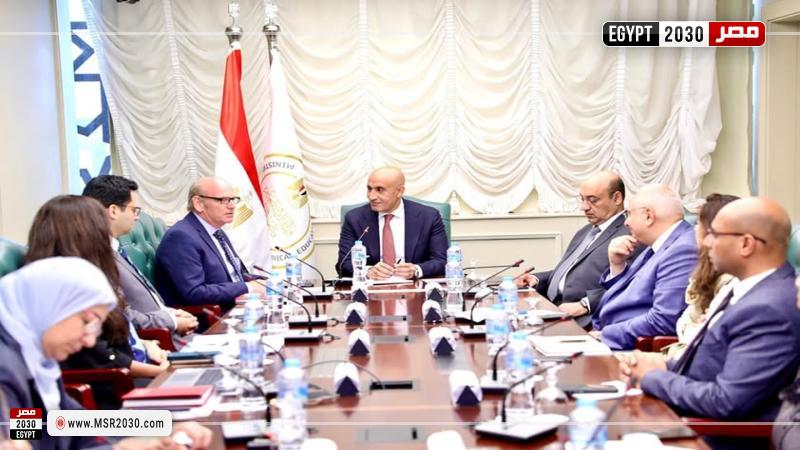 وزير التربية والتعليم يبحث مع وفد الوكالة الألمانية للتعاون الدولي سبل تعزيز التعاون