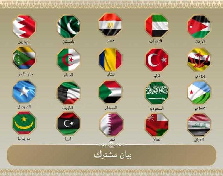 في بيان عاجل لـمصر و19 دولة إسلامية وعربية يطالبون بوقف الأعمال العدائية الإسرائيلية ضد إيران