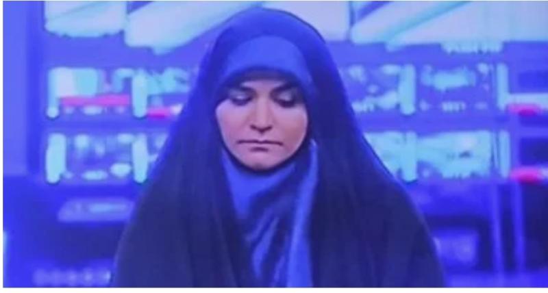 مذيعة إيرانية 