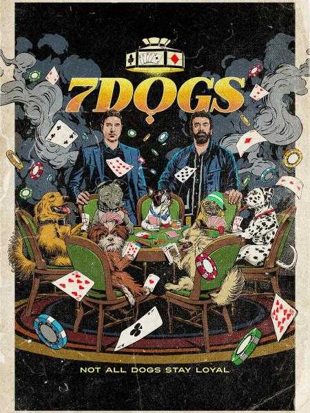 تركي آل الشيخ ينشر بوستر فيلم 7DOGS