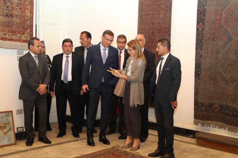 وزير الزراعة يلتقي مدير مكتب اليونسكو بالقاهرة ويصطحبها في جولة بالمتحف الزراعي لتعزيز التعاون في أعمال التطوير