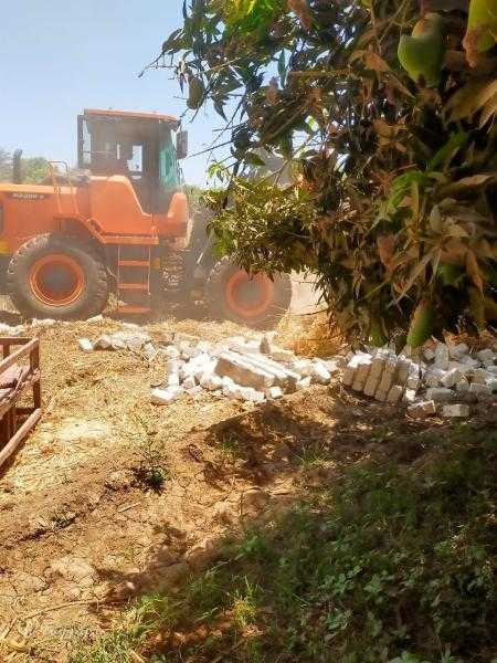 حملة مكبرة بأرمنت بالأقصر لتنفيذ 7 قرارات إزالة و 13 متغير مكانى