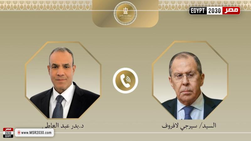 وزيرا خارجية مصر وروسيا