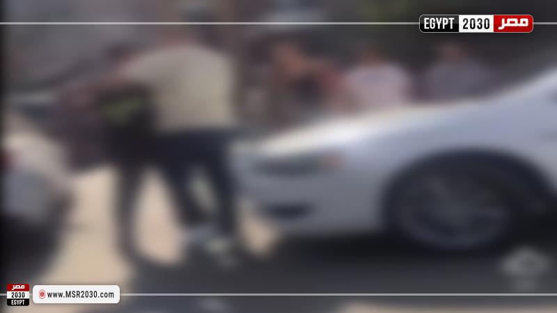 واقعة تعدى على شرطى المرور