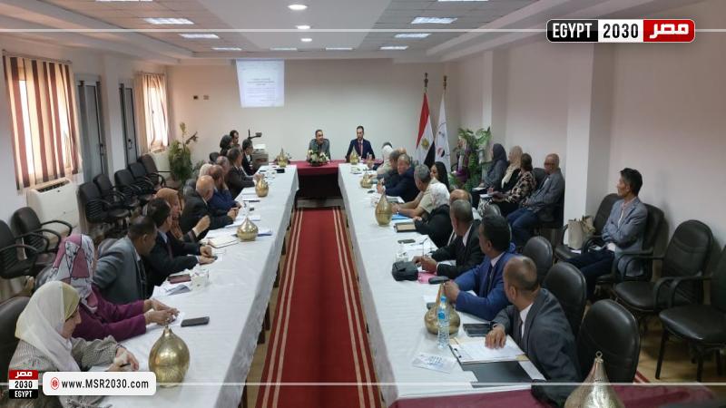 اجتماع مع مديري مديريات الطب البيطري بالمحافظات