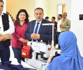 محافظ أسيوط يتفقد المجمع الصناعي الحرفي بقرية الشامية بساحل سليم لمتابعة سير العمل وتعزيز فرص التشغيل