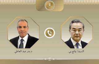 وزيرا خارجية مصر والصين يبحثان تطورات الصراع الإسرائيلي والإيراني