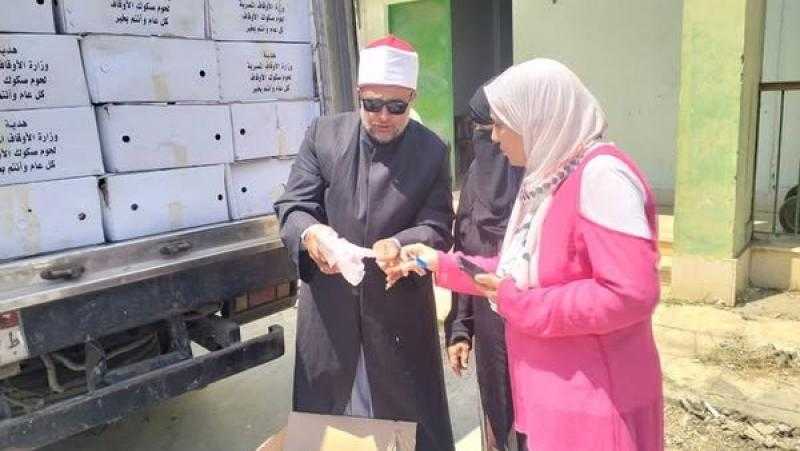 الإسماعيلية والسويس تتسلمان أولى دفعات لحوم صكوك الأضاحي من وزارة الأوقاف