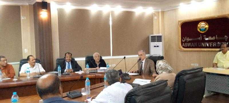 جامعة أسوان تستعد للعام الجامعي الجديد بخطط دقيقة لخدمة الطلاب