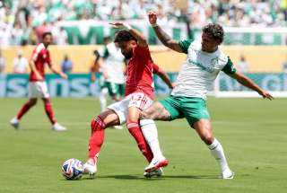 لوبيز يسجل الهدف الثاني في مباراة الأهلي وبالميراس بـ كأس العالم للأندية.. فيديو