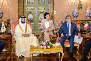 رئيس البرلمان العربي ورئيس مجلس الشيوخ الإيطالي يتفقان على توقيع اتفاقية تعاون مشترك لتعزيز العلاقات البرلمانية بين إيطاليا والدول العربية